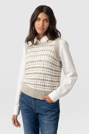 Adler Sleeveless Knit - Beige